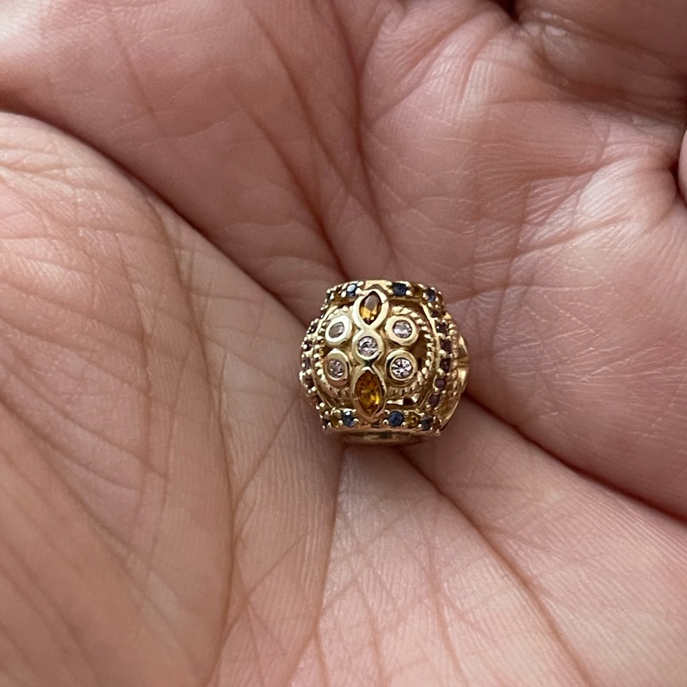 Pandora Multicolored 14k gold charm